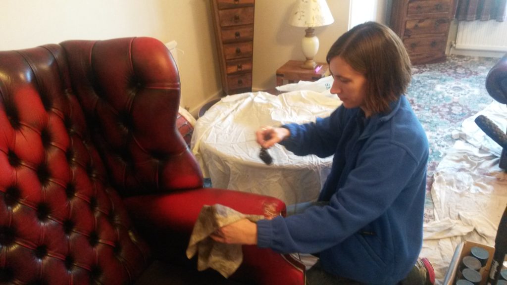 Leather sofa cleaning in Doncaster